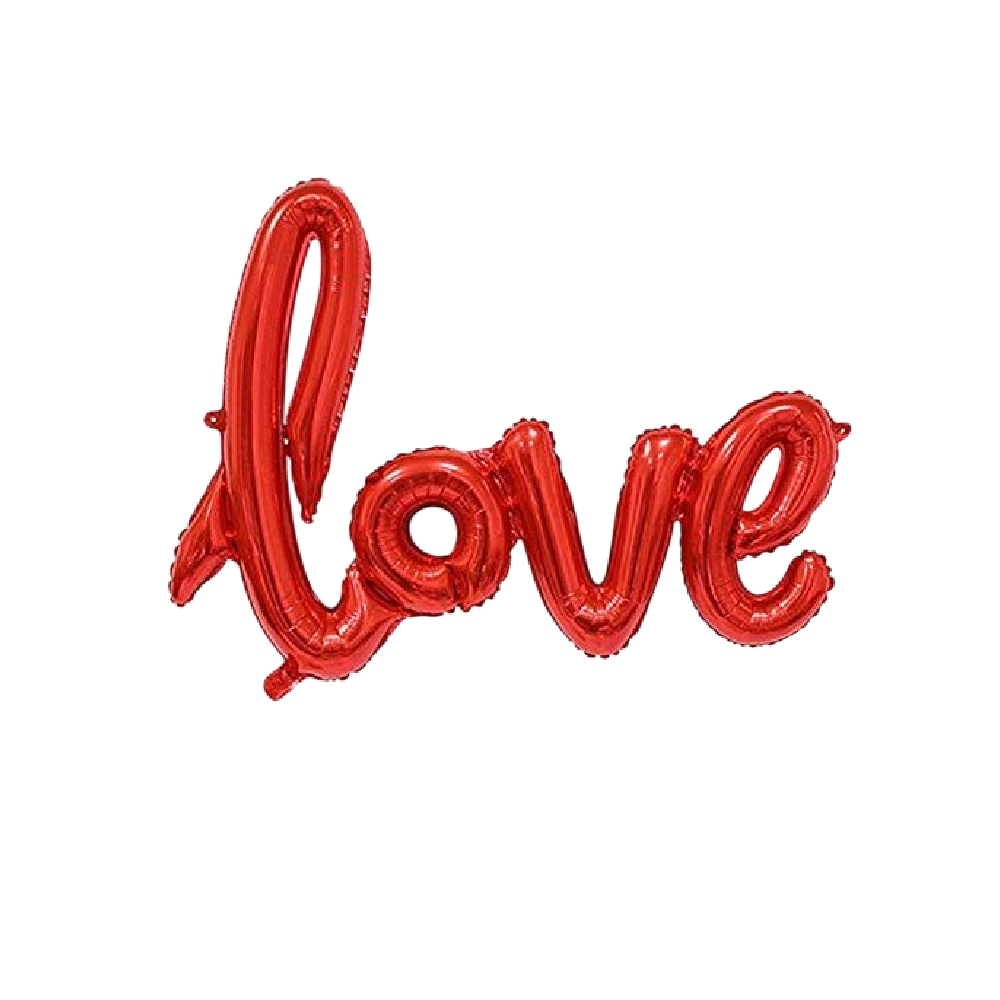 Buy Red Love Foil Balloon Online in India